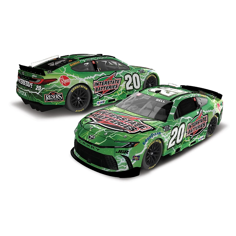 Action Racing  Christopher Bell 2025 #20 Interstate Batteries 1:64 Regular Paint Die-Cast Toyota Camry XSE