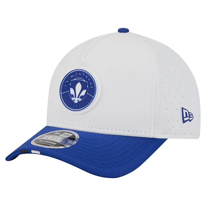 Men's New Era  White CF Montreal 2026 MLS Kick Off 9FORTY M-Crown A-Frame Adjustable Hat