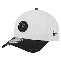 Men's New Era  White Inter Miami CF 2026 MLS Kick Off 9FORTY M-Crown A-Frame Adjustable Hat