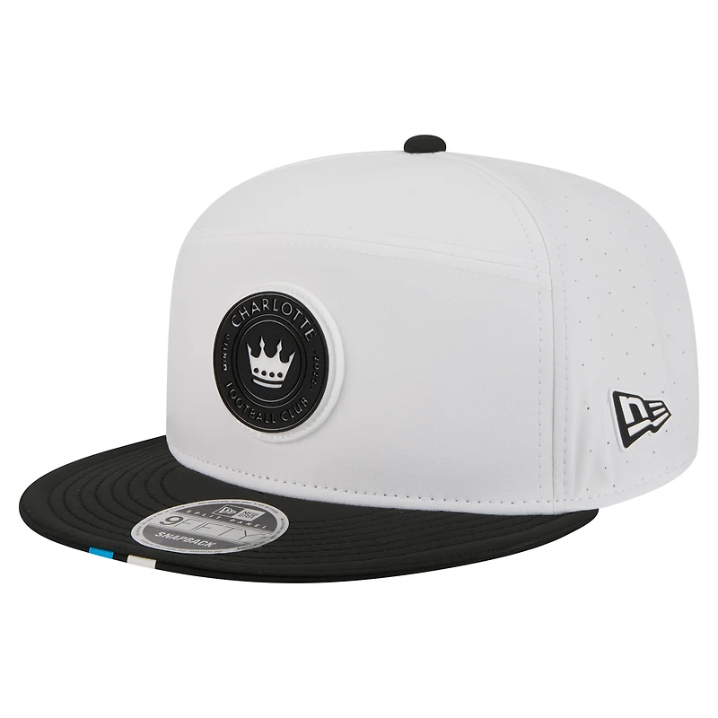 Men's New Era  Black Charlotte FC 2026 MLS Kick Off 9FIFTY Snapback Hat