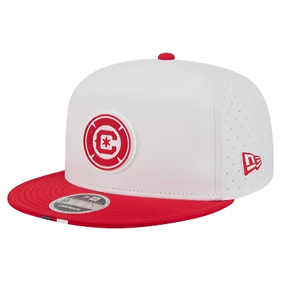 Men's New Era  Red Chicago Fire 2026 MLS Kick Off 9FIFTY Snapback Hat