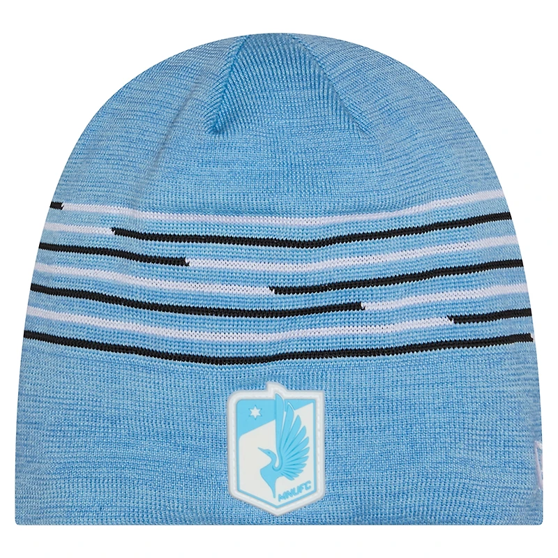 Men's New Era Light Blue Minnesota United FC 2026 Kickoff Knit Hat