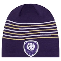 Men's New Era Purple Orlando City SC 2026 Kickoff Knit Hat