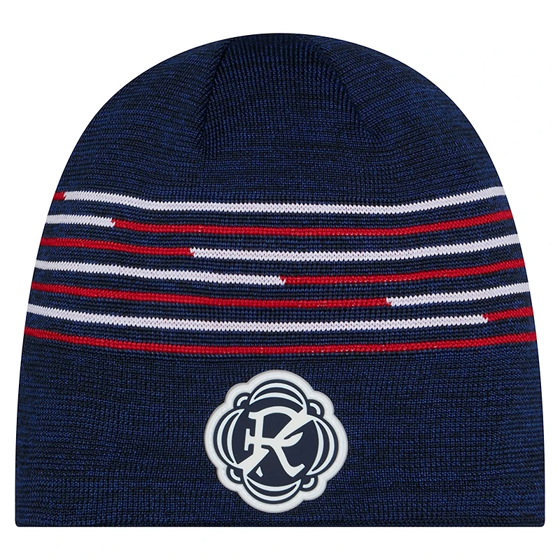 Men's New Era Navy New England Revolution 2026 Kickoff Knit Hat