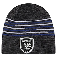 Men's New Era Black San Jose Earthquakes 2026 Kickoff Knit Hat