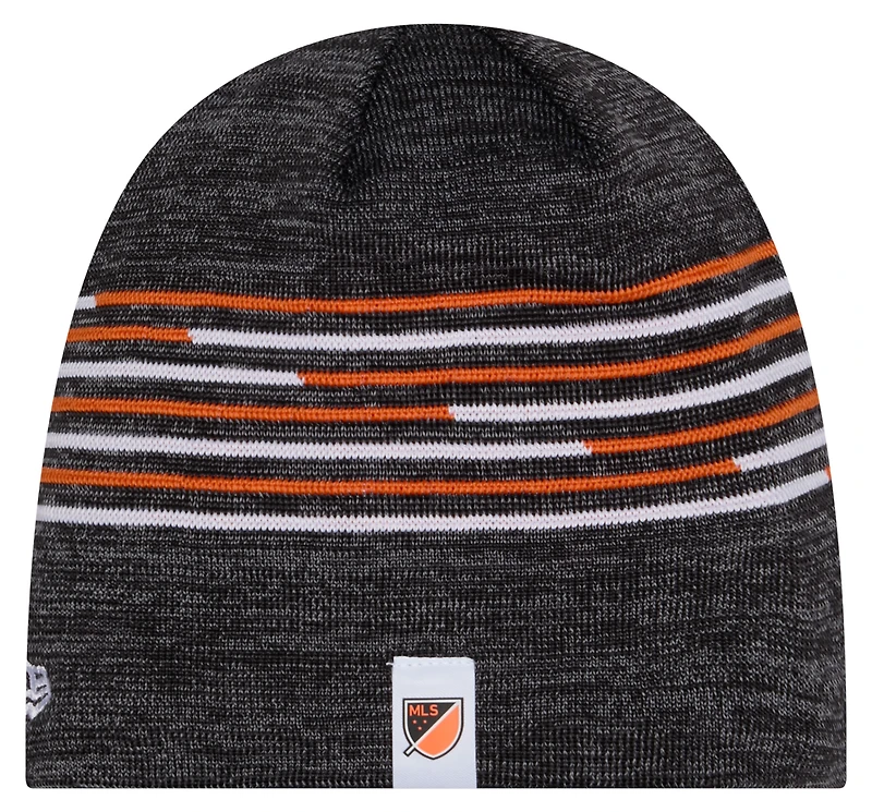 Men's New Era Black Houston Dynamo FC 2026 Kickoff Knit Hat