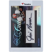 Jim Brown Cleveland Browns Autographed 2005 Donruss Leaf Limited Limited Cuts Autograph 2 Color Relic #LC-2 #26/50 Card