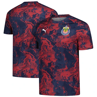Men's Puma Red Chivas 2025/26 Pre-Match Training Jersey