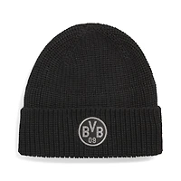 Unisex Puma  Black Borussia Dortmund Essential Cuffed Knit Hat