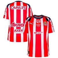 Youth Puma Red Chivas 2025/26 Home Replica Jersey