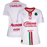 Women's Puma White Chivas 2025/26 Away  Replica Jersey