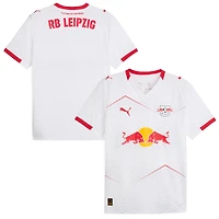 Men's Puma  White RB Leipzig 2025/26 Home Replica Jersey