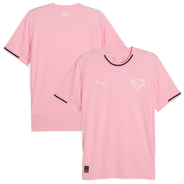 Men's Puma  Light Pink Palermo 2025/26 Home Replica Jersey