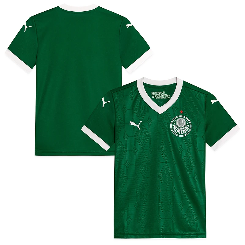 Youth Puma Green SE Palmeiras 2025/26 Home Replica Jersey