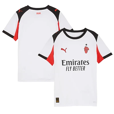 Youth Puma  White AC Milan 2025/26 Replica Jersey