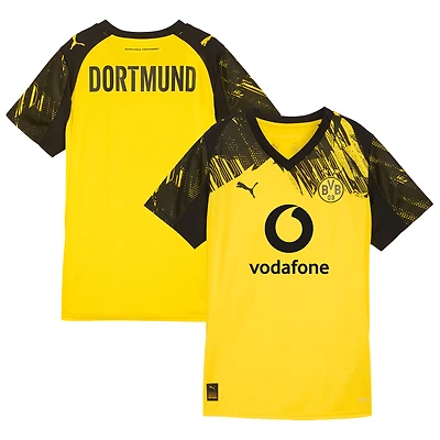 Women's Puma Yellow Borussia Dortmund 2025/26  Replica Jersey