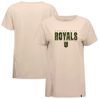 Women's Levelwear Khaki Kansas City Royals Influx Protect W T-Shirt