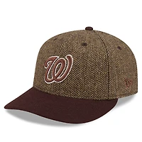 Men's Chase B x New Era Olive/Brown Washington Nationals 9FIFTY Low Profile Adjustable Hat
