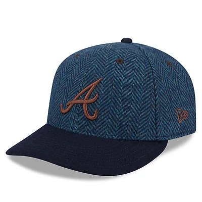 Men's Chase B x New Era Navy/Black Atlanta Braves 9FIFTY Low Profile Adjustable Hat