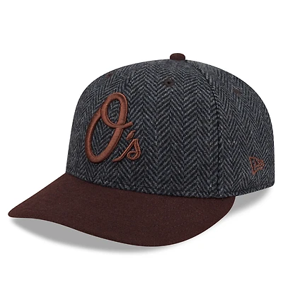 Men's Chase B x New Era Black/Brown Baltimore Orioles 9FIFTY Low Profile Adjustable Hat