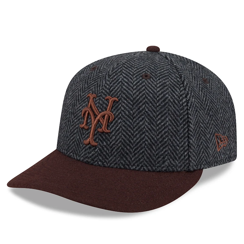 Men's Chase B x New Era Black/Brown New York Mets 9FIFTY Low Profile Adjustable Hat