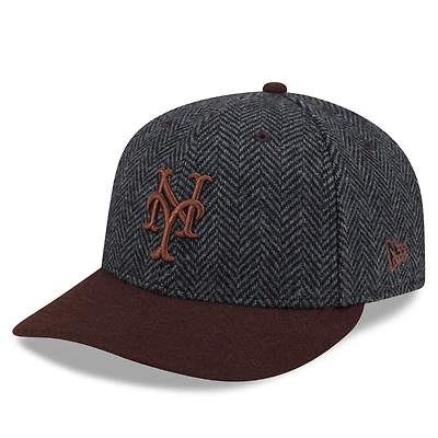 Men's Chase B x New Era Black/Brown New York Mets 9FIFTY Low Profile Adjustable Hat
