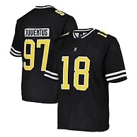 Men's Fanatics  Black Juventus Collegiate American Football Foundation Fashion Jersey