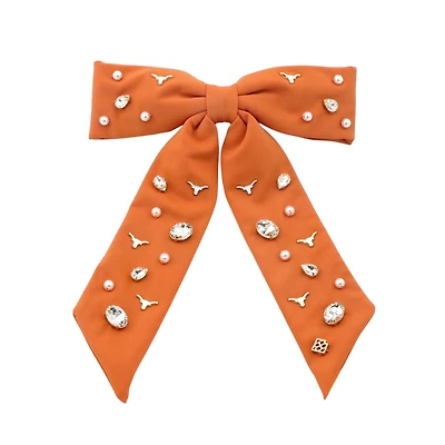 Brianna Cannon Texas Longhorns Bow Barrette