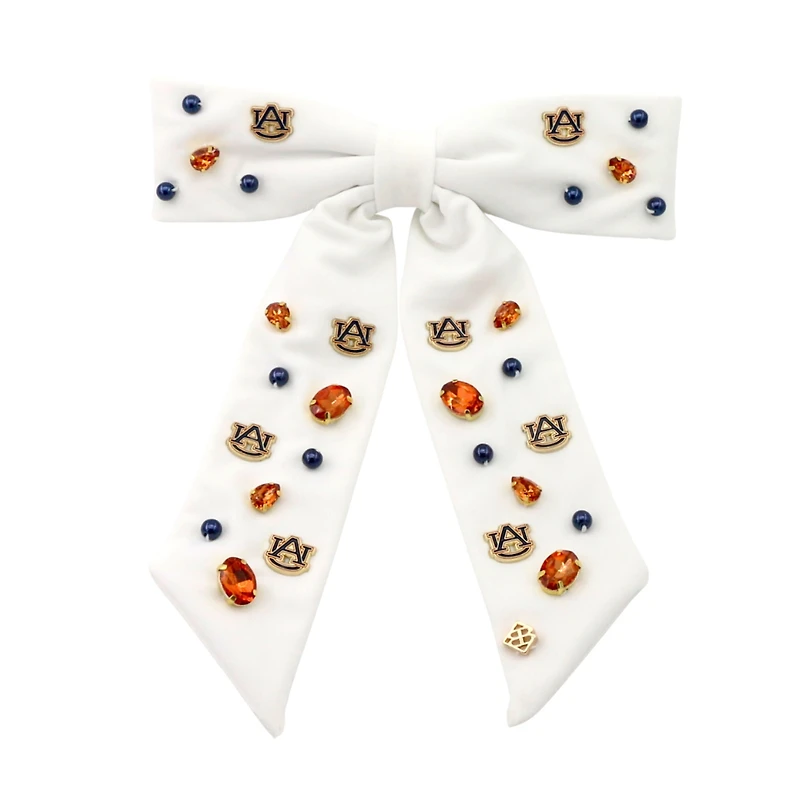 Brianna Cannon Auburn Tigers Bow Barrette