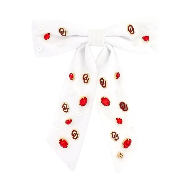 Brianna Cannon Oklahoma Sooners Bow Barrette