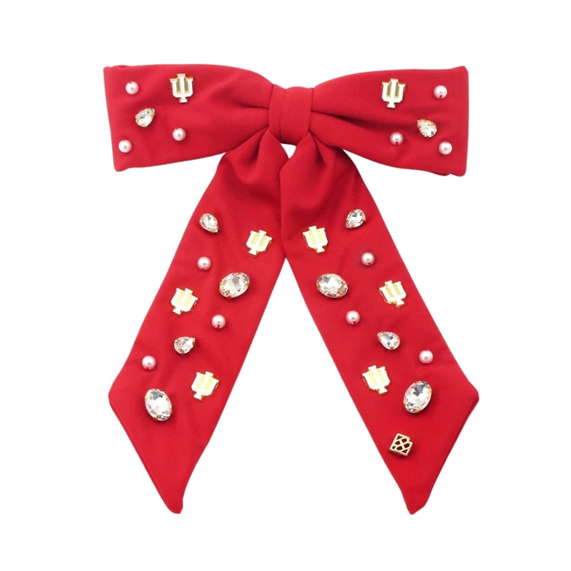 Brianna Cannon Indiana Hoosiers Bow Barrette