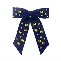 Brianna Cannon Michigan Wolverines Bow Barrette
