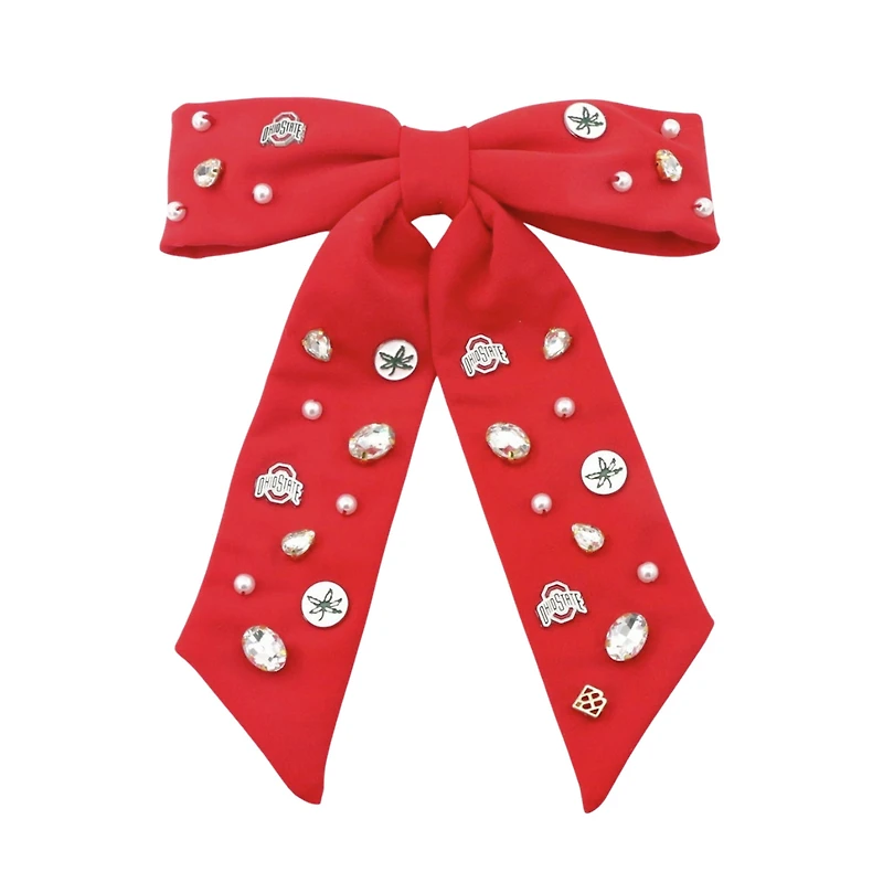 Brianna Cannon Ohio State Buckeyes Bow Barrette