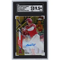 Anthony Rendon Los Angeles Angels Autographed 2020 Topps Chrome Update Gold Refractor #USA-AR #33/50 SGC Authenticated 9.5/10 Card