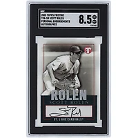 Scott Rolen St. Louis Cardinals Autographed 2003 Topps Pristine Personal Endorsements #TPA-SR SGC Authenticated 8.5 Card