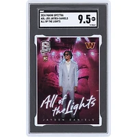 Jayden Daniels Washington Commanders 2024 Panini Spectra All Of The Lights #AOL-JDS SGC Authenticated 9.5 Rookie Card