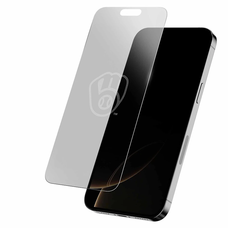 Milwaukee Brewers Disappearing Logo iPhone Screen Protector