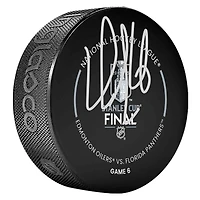 Aleksander Barkov Florida Panthers Autographed 2025 Stanley Cup Champions Official Game Puck