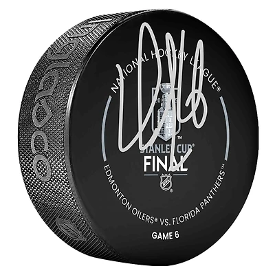 Aleksander Barkov Florida Panthers Autographed 2025 Stanley Cup Champions Official Game Puck