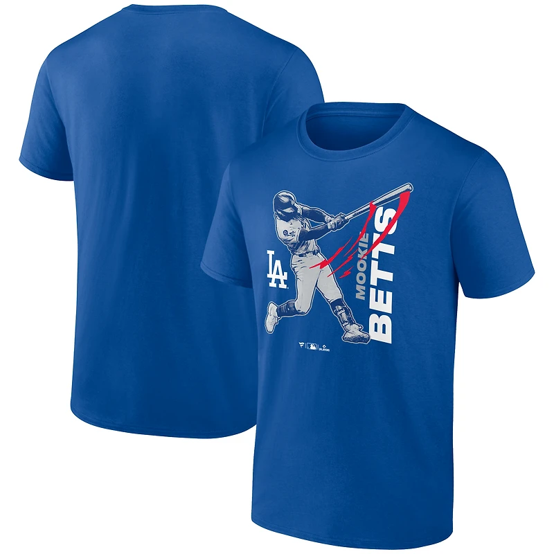 Men's Mookie Betts Royal Los Angeles Dodgers Player Graphic T-Shirt