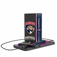 Keyscaper Florida Panthers 2025 Stanley Cup Champions Credit Card Power Bank