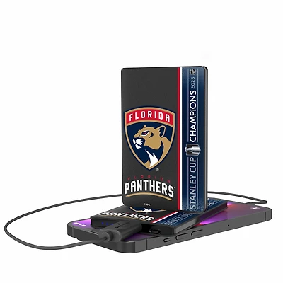 Keyscaper Florida Panthers 2025 Stanley Cup Champions Credit Card Power Bank