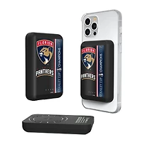 Keyscaper Florida Panthers 2025 Stanley Cup Champions Wireless Magnetic Power Bank