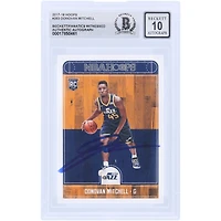 Donovan Mitchell Utah Jazz Autographed 2017-18 Panini Hoops #263 Beckett Fanatics Witnessed Authenticated 10 Rookie Card