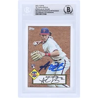 Alec Bohm Philadelphia Phillies Autographed 2021 Topps '52 Topps Redux #T52-14 Beckett Fanatics Witnessed Authenticated Rookie Card