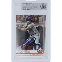 Pete Alonso New York Mets Autographed 2019 Topps Update All-Star Game #US47 Beckett Fanatics Witnessed Authenticated Rookie Card