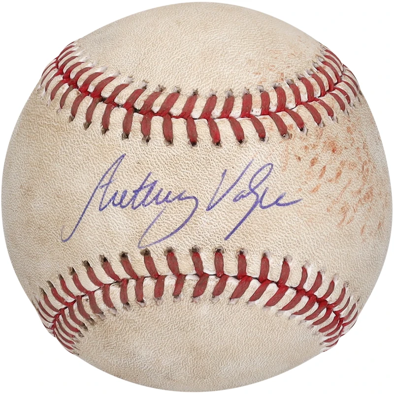 Anthony Volpe New York Yankees Autographed Game-Used Baseball vs. Pittsburgh Pirates on April 4, 2025 - Single