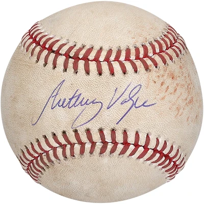 Anthony Volpe New York Yankees Autographed Game-Used Baseball vs. Pittsburgh Pirates on April 4, 2025 - Single
