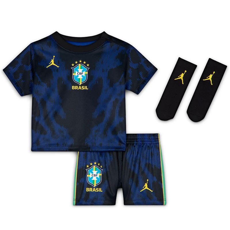 Infant Jordan Brand Blue Brazil National Team 2026 Stadium Replica Kit Set