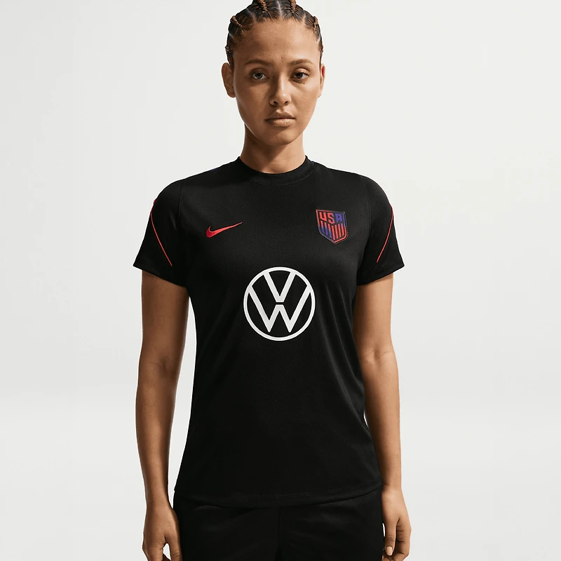 Women's Nike Black USMNT 2026 Strike Dri-FIT Top